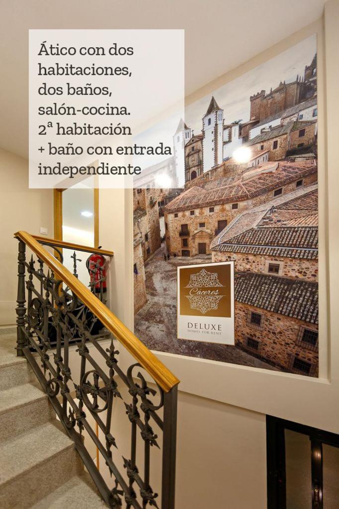 Caceres Deluxe Apartment ภายนอก รูปภาพ